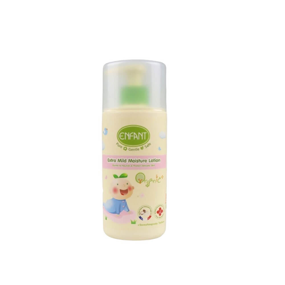 เอ็กซ์ตร้ามายด์โลชั่น เนื้อบางเบา สูตรอ่อนโยน Organic Plus 250ml. Enfant